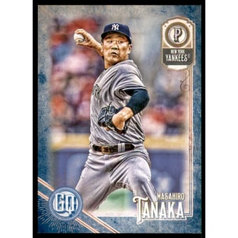 2018 Topps Gypsy Queen Indigo #167 Masahiro Tanaka