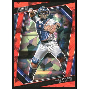 2023 Panini National Convention VIP Gold Packs Red Sparkle #54 Mike Piazza