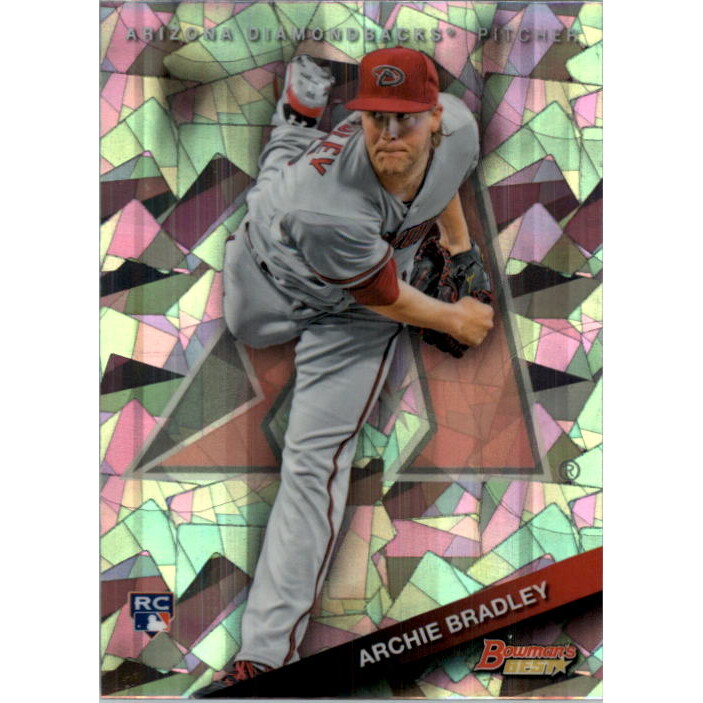 2015 Bowman's Best Atomic Refractors #67 Archie Bradley. rookie card picture