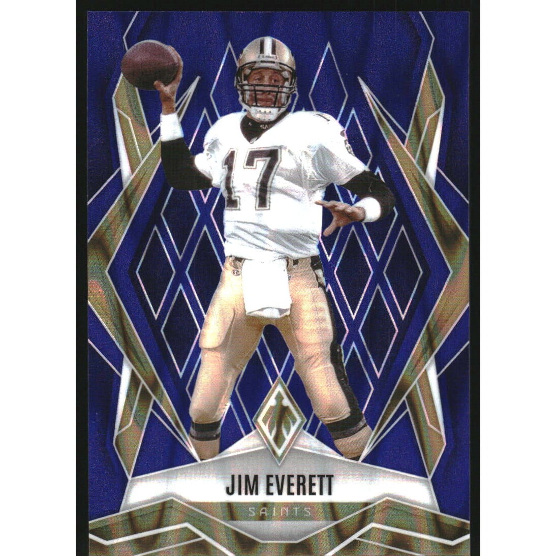 2025 Panini Phoenix Blue Seismic #141 Jim Everett. rookie card picture