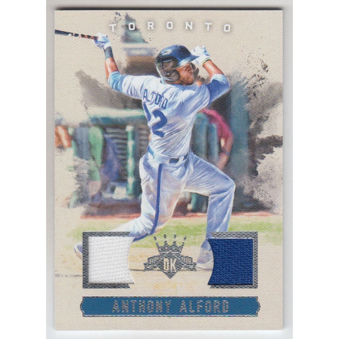 2017 Diamond Kings DK Materials #DKMAA Anthony Alford 2017 Diamond Kings DK Materials #DKMAA Anthony Alford
