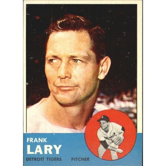 1963 Topps #140 Frank Lary