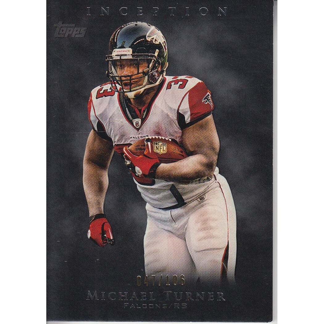 2011 Topps Inception Gray #85 Michael Turner. rookie card picture