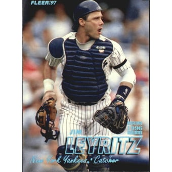 1997 Fleer Tiffany #170 Jim Leyritz