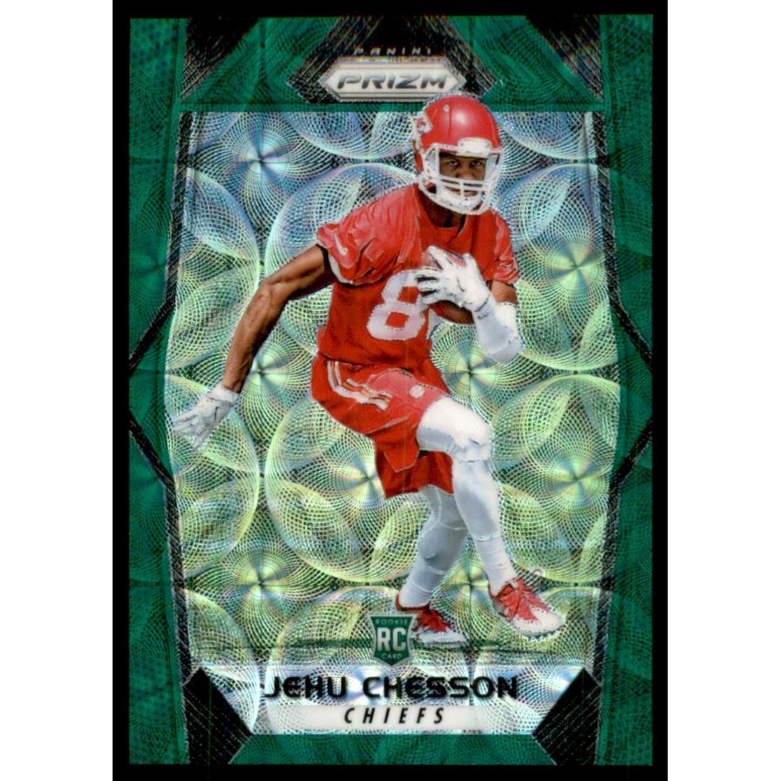 2017 Panini Prizm Prizms Green Scope #257 Jehu Chesson
