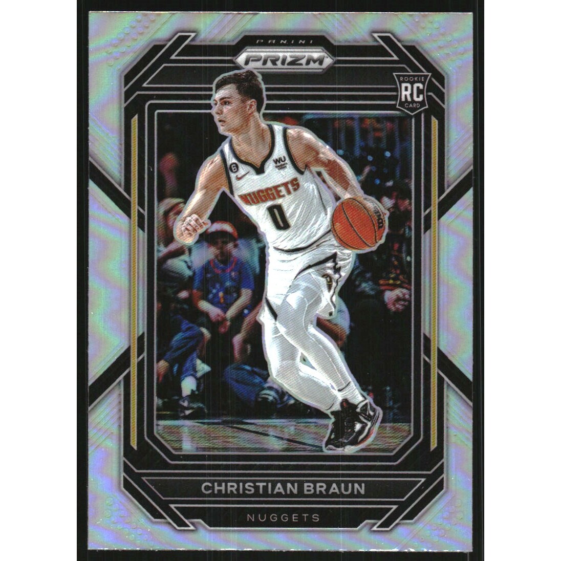 2022-23 Panini Prizm Prizms Silver #223 Christian Braun