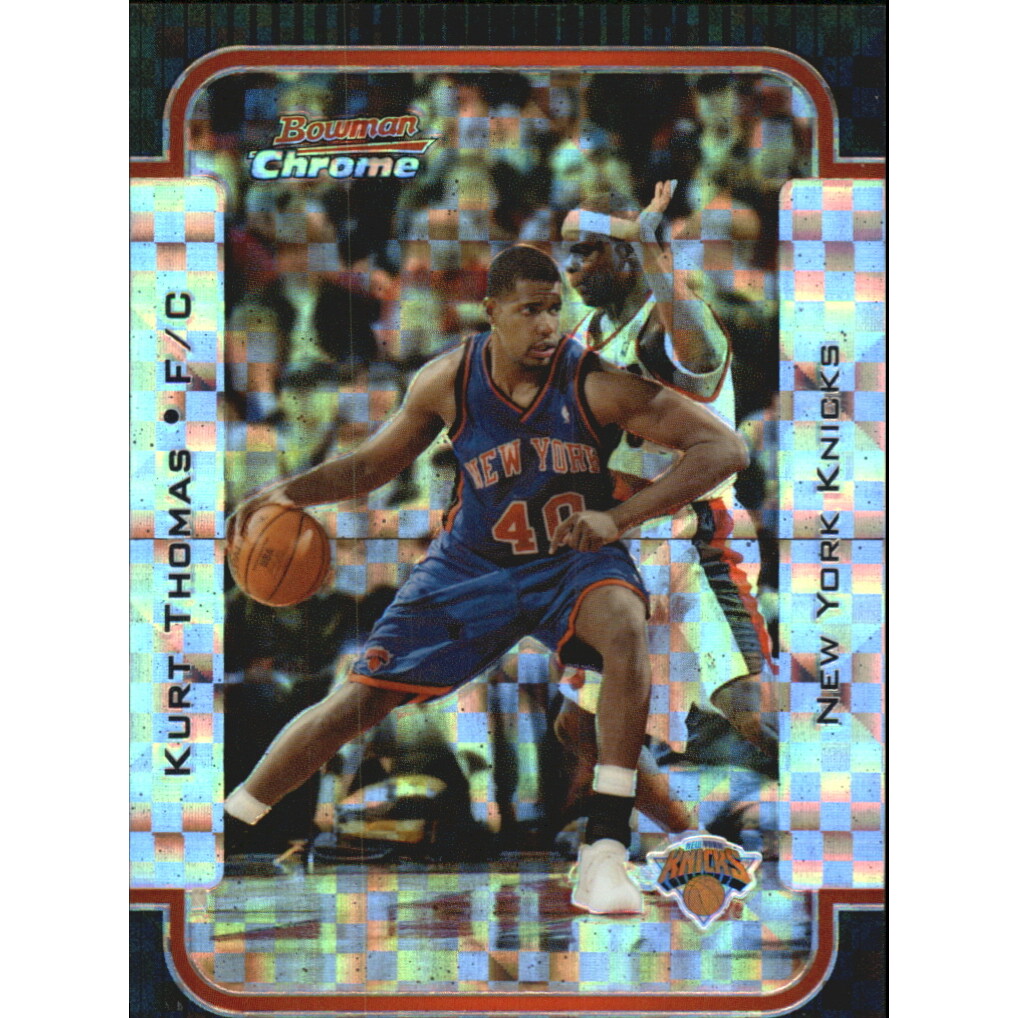 2003-04 Bowman Chrome X-fractors #41 Kurt Thomas
