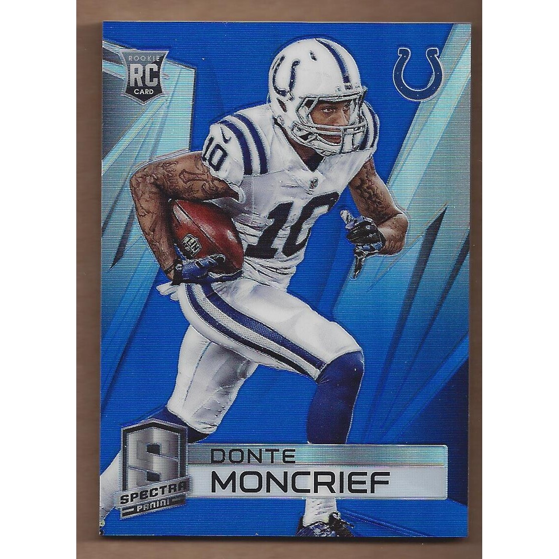 2014 Panini Spectra Prizms Blue #199 Donte Moncrief