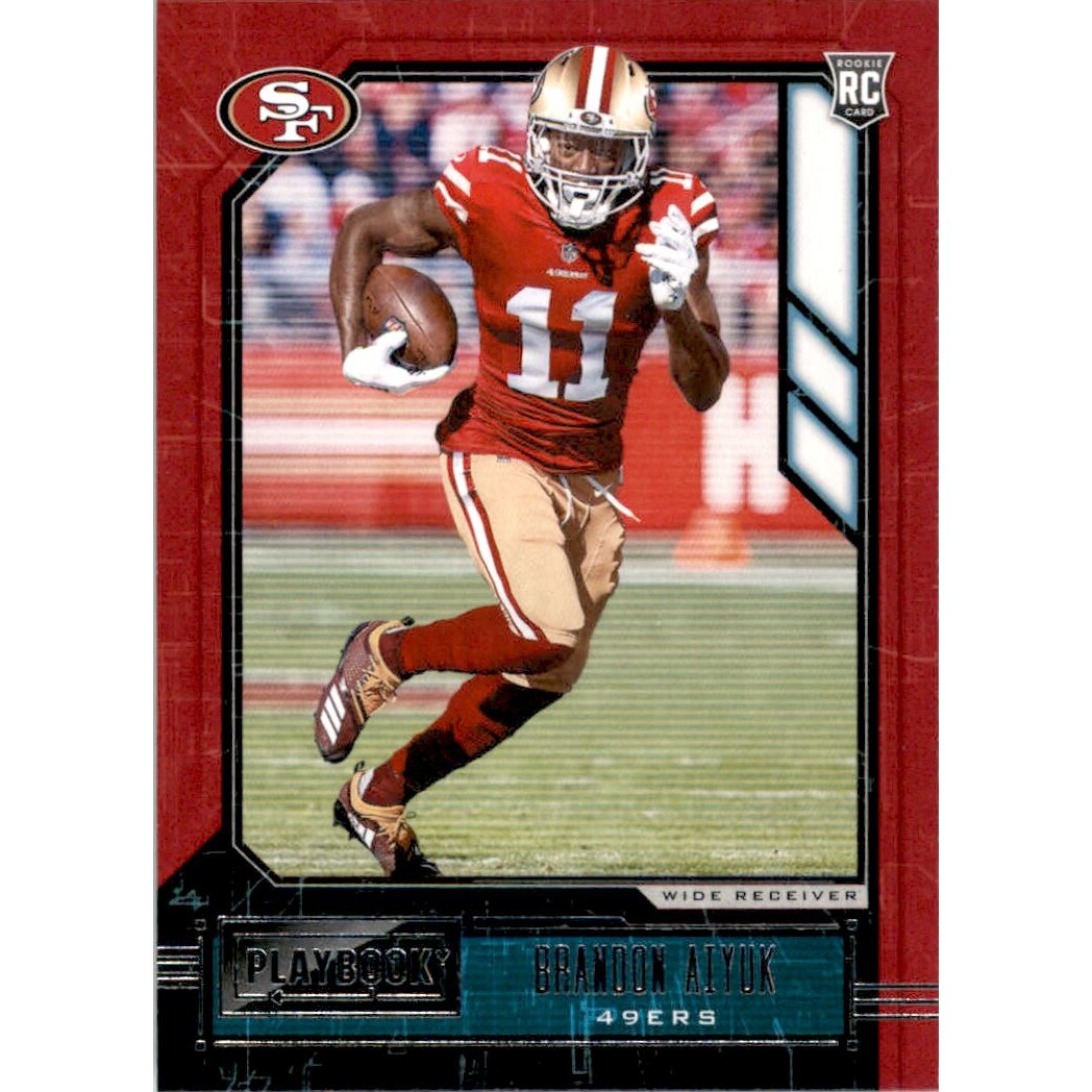 2020 Panini Playbook #119 Brandon Aiyuk RC