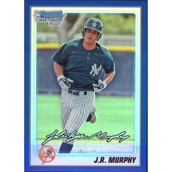 2010 Bowman Chrome Prospects Blue Refractors #BCP96A J.R. Murphy