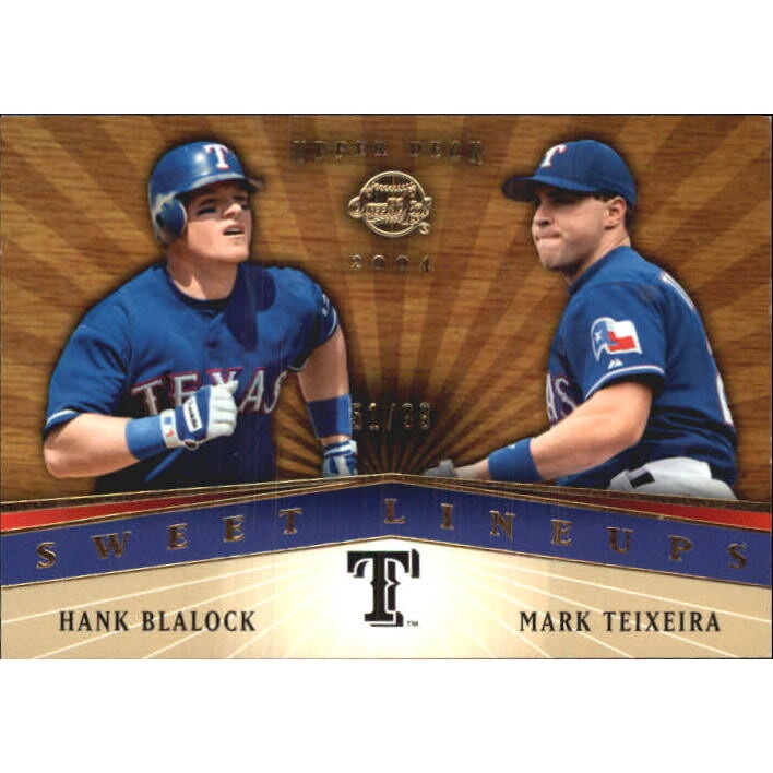 2004 Sweet Spot Wood #229 H.Blalock/M.Teixeira SL