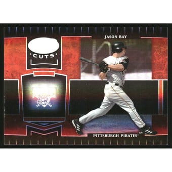 2004 Leaf Certified Cuts Marble Red #155 Jason Bay