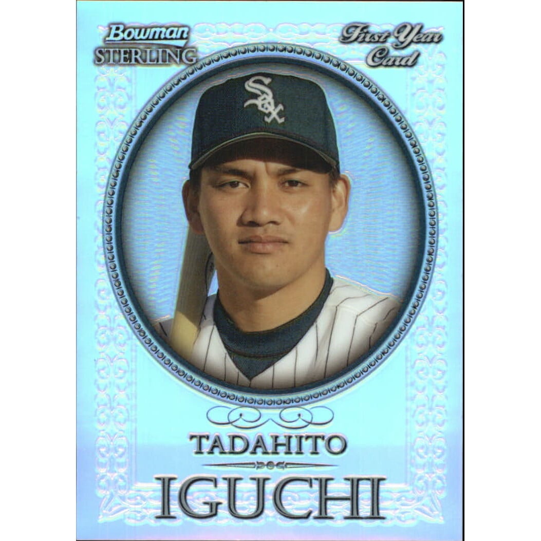2005 Bowman Sterling Refractors #TI Tadahito Iguchi. rookie card picture