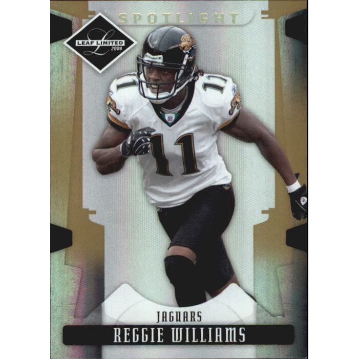 2008 Leaf Limited Gold Spotlight #49 Reggie Williams