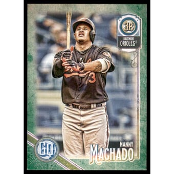 2018 Topps Gypsy Queen Green #98 Manny Machado