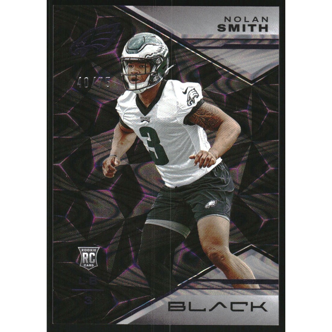 2023 Panini Black Royal #153 Nolan Smith