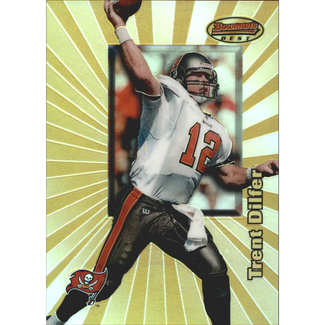 1998 Bowman's Best Refractors #6 Trent Dilfer. rookie card picture