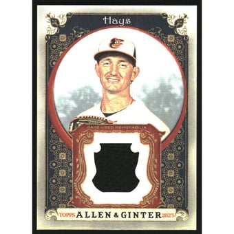 2023 Topps Allen and Ginter Relics #AGRBAHA Austin Hays