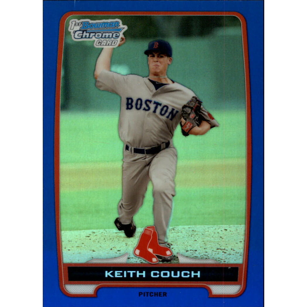 2012 Bowman Chrome Prospects Blue Refractors #BCP29 Keith Couch