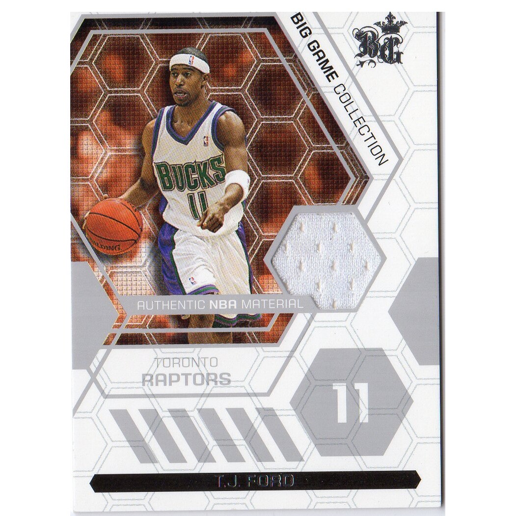 2006-07 Topps Big Game Relics #TJF T.J. Ford