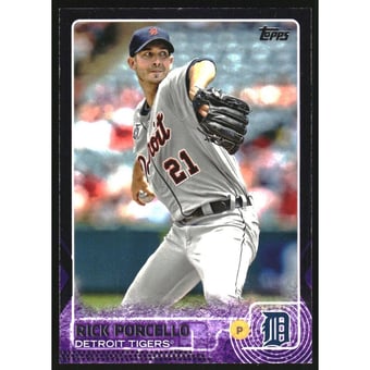 2015 Topps Toys R Us Purple Border #206 Rick Porcello