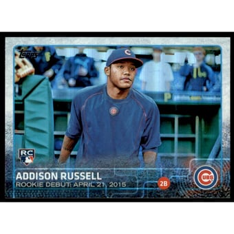 2015 Topps Update Rainbow Foil #US208 Addison Russell RD