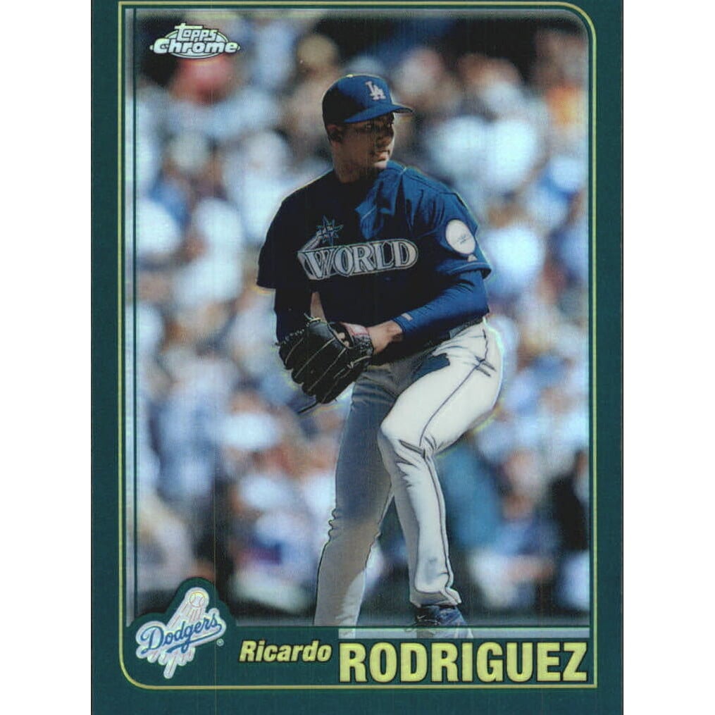 2001 Topps Chrome Traded Retrofractors #T188 Ricardo Rodriguez. rookie card picture