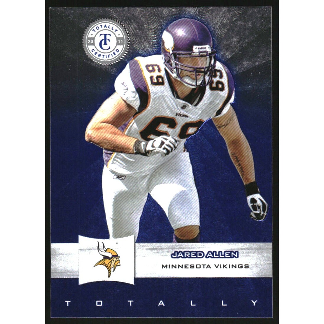 2011 Totally Certified Blue #74 Jared Allen