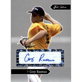 2006 Just Rookies Autographs Silver #42 Cory Rasmus