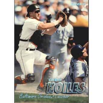 1997 Fleer Tiffany #8 Chris Hoiles