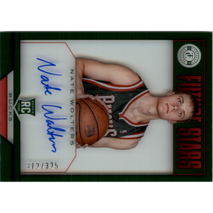 2013-14 Totally Certified Future Stars Autographs #FSNW Nate Wolters/325