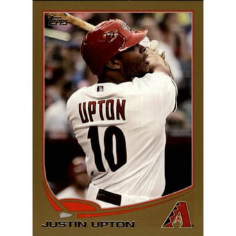 2013 Topps Mini Gold #110 Justin Upton