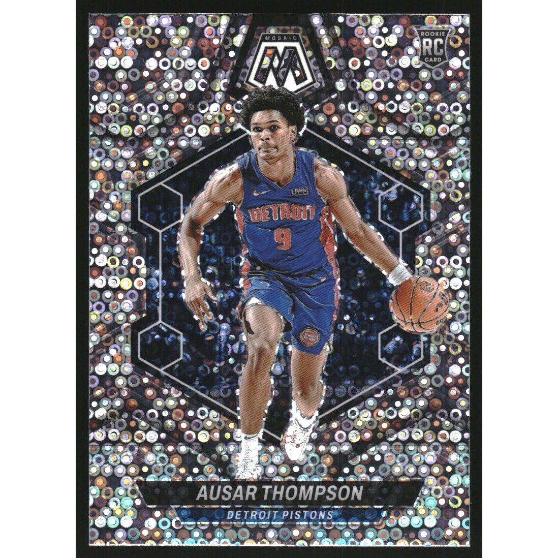 2023-24 Panini Mosaic Mosaic Fast Break Silver #226 Ausar Thompson