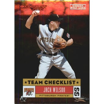 2005 Donruss Stat Line Career #393 Jack Wilson TC/161