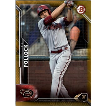 2016 Bowman Gold #4 A.J. Pollock