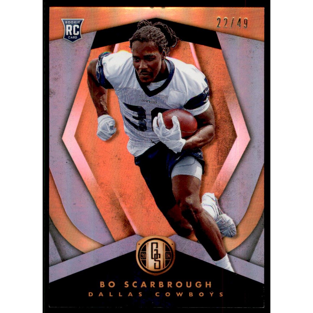 2018 Panini Gold Standard Platinum #187 Bo Scarbrough