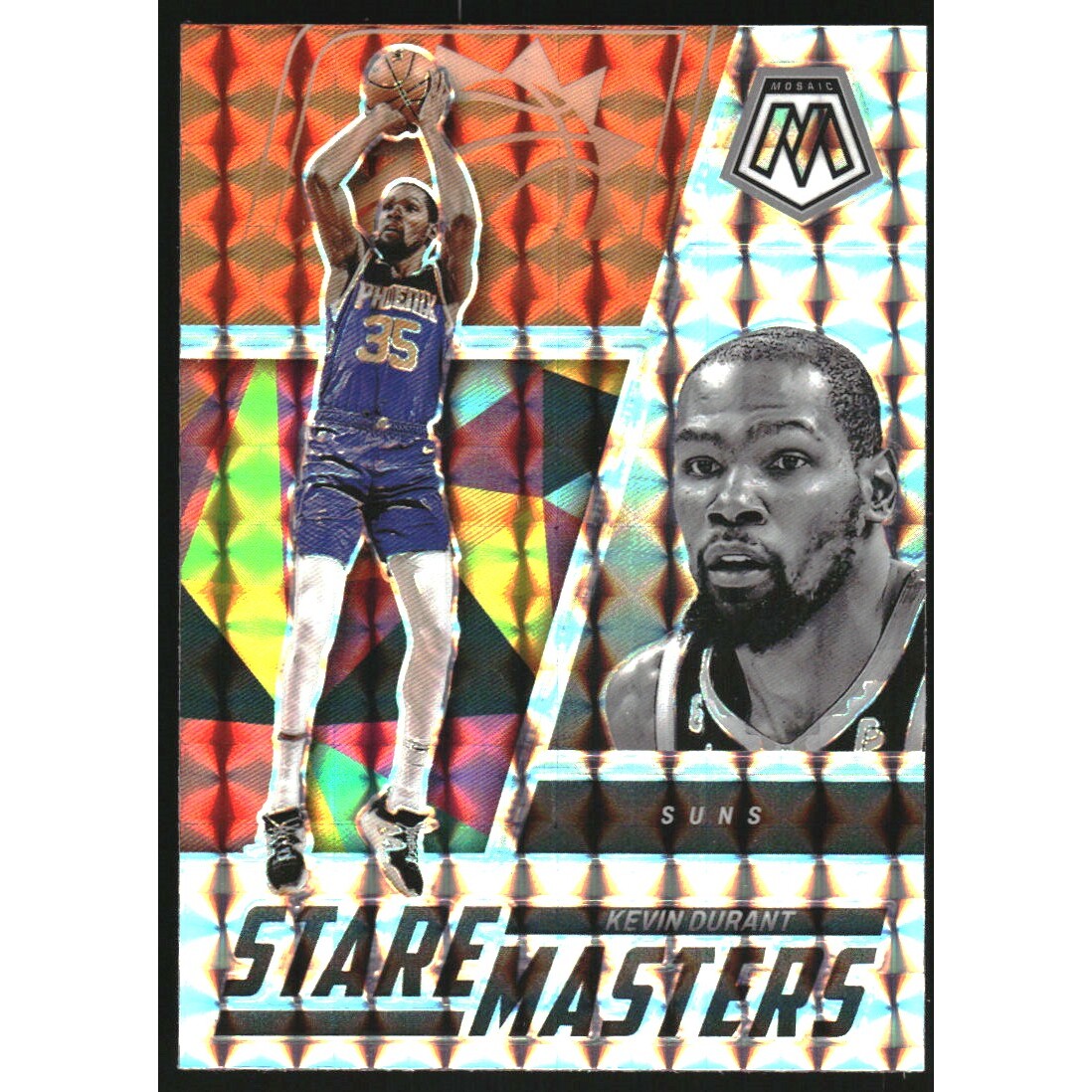 2022-23 Panini Mosaic Stare Masters Mosaic #2 Kevin Durant