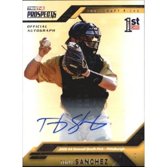 2009 TRISTAR Prospects Plus Autographs #4a Tony Sanchez