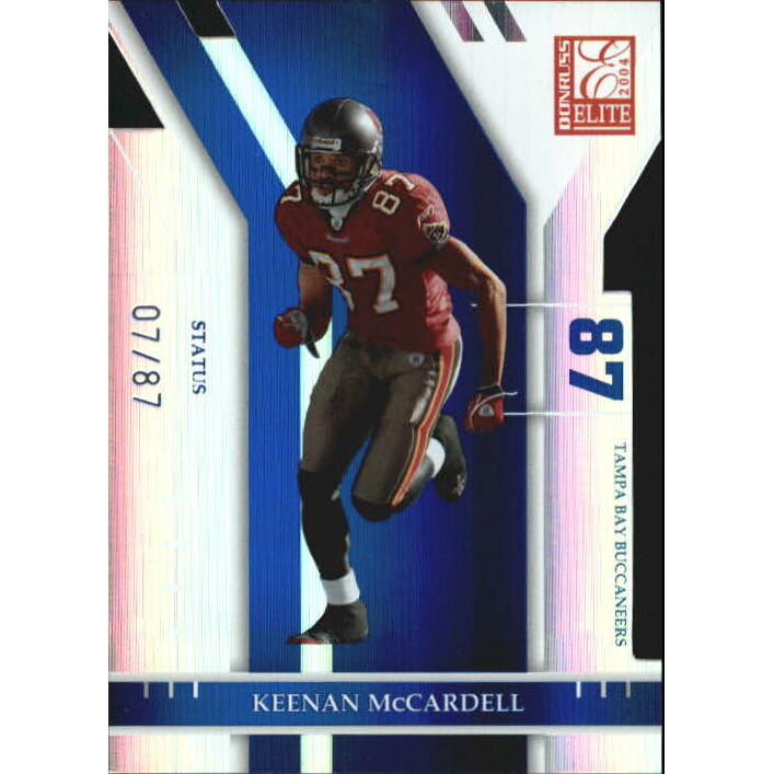 2004 Donruss Elite Status #94 Keenan McCardell/87