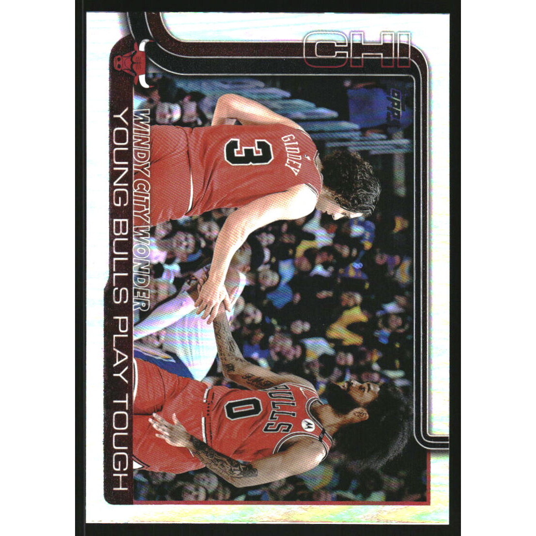 2025-26 Topps Rainbow Foilboard #277 Windy City Wonder/Josh Giddey/Coby White