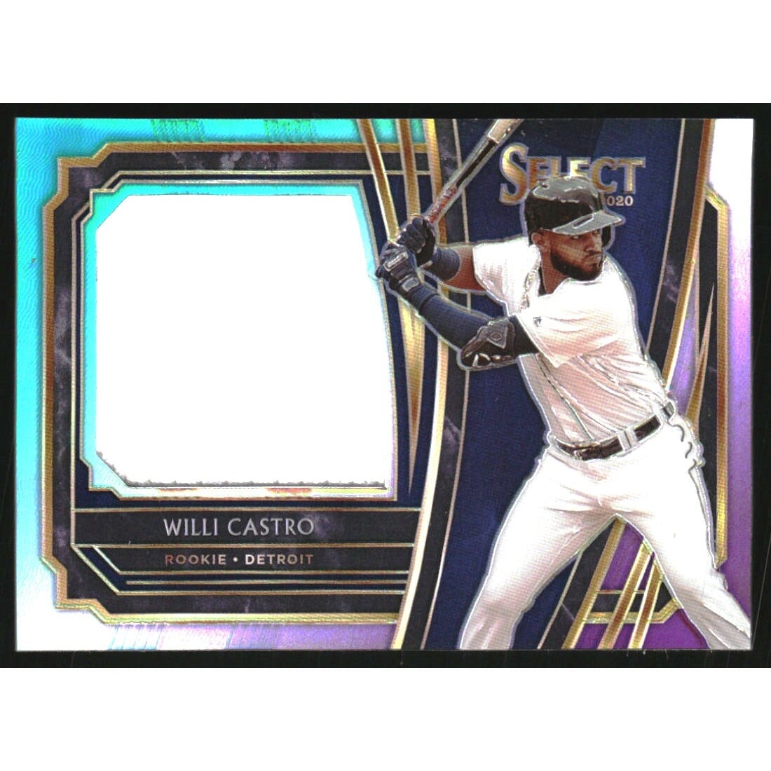 2020 Select Rookie Jumbo Swatch Prizms Tri-Color #48 Willi Castro