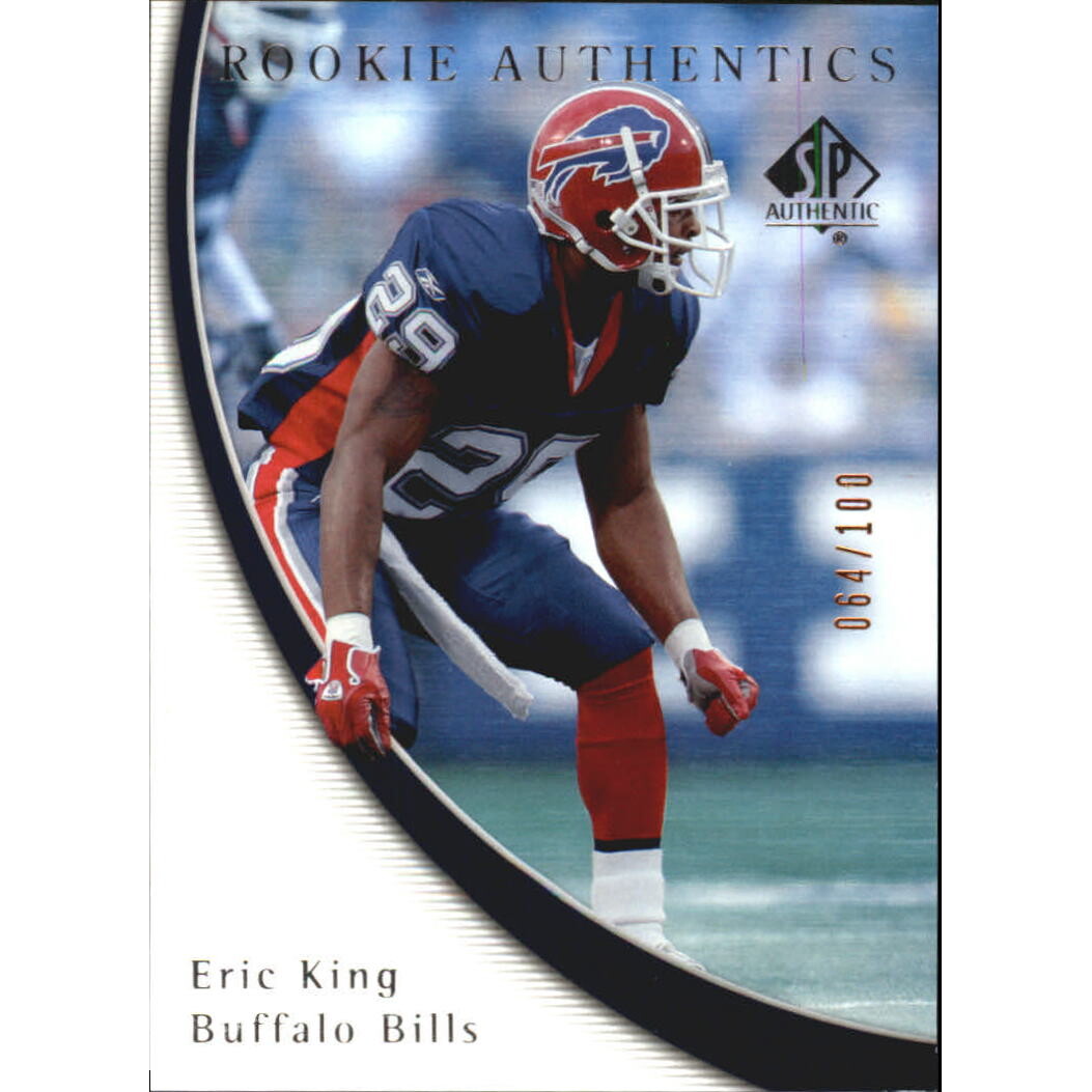 2005 SP Authentic Rookie Gold 100 #136 Eric King