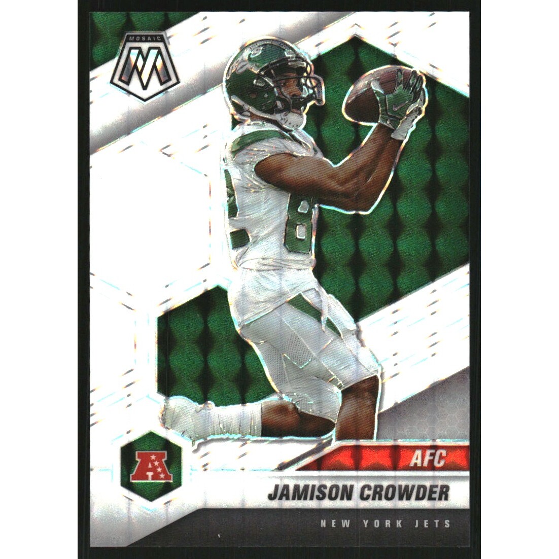 2021 Panini Mosaic Mosaic White #237 Jamison Crowder AFC
