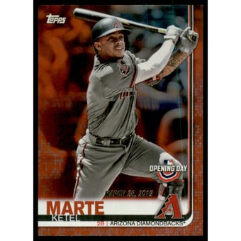 2019 Topps Opening Day Red Foil #62 Ketel Marte