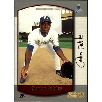 2000 Bowman Gold #76 Carlos Febles