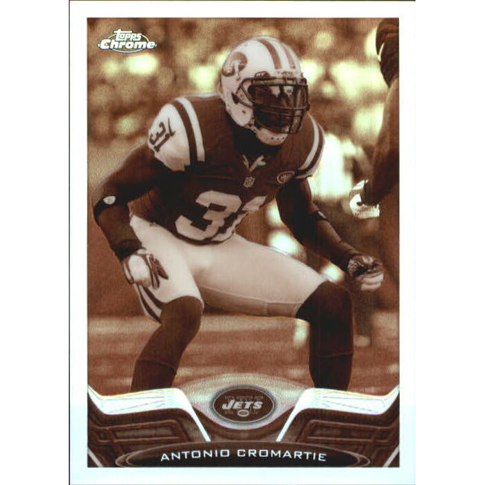 2013 Topps Chrome Sepia Refractors #72 Antonio Cromartie