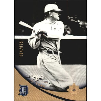 2005 Ultimate Signature #44 Ty Cobb