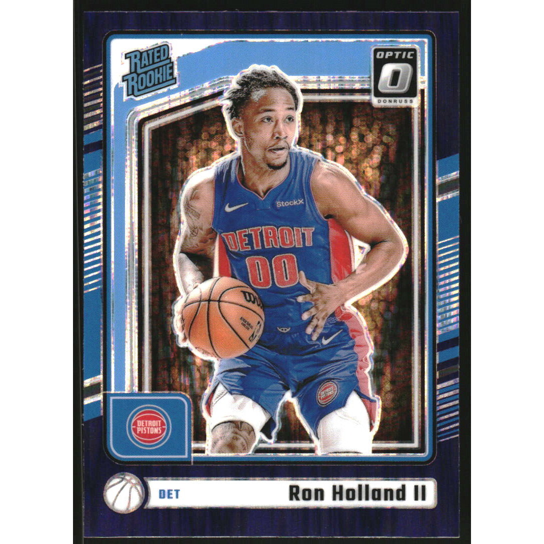 2024-25 Donruss Optic Purple Shock #291 Ron Holland II RR