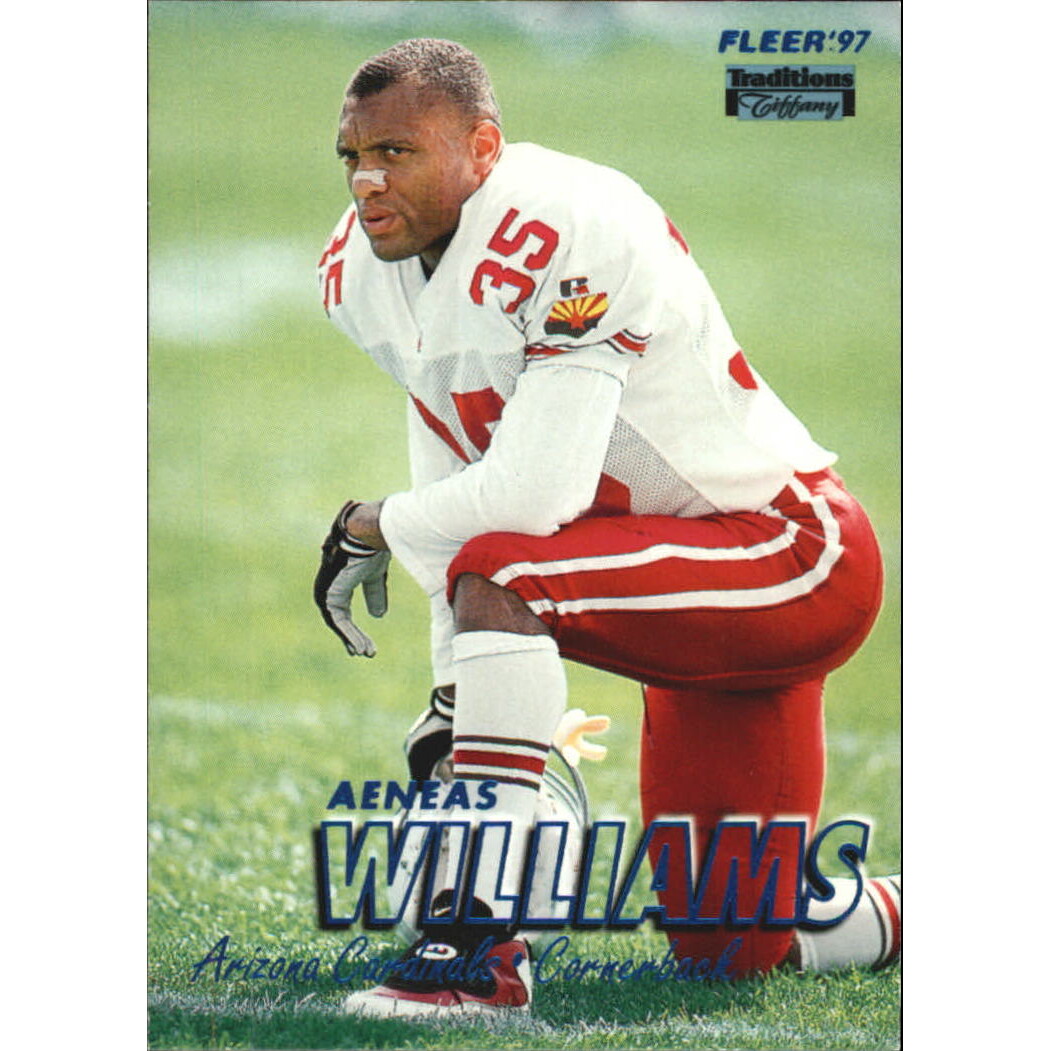 1997 Fleer Tiffany Blue #35 Aeneas Williams