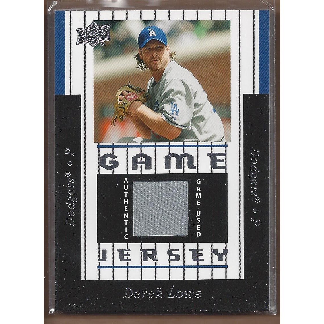 2008 Upper Deck UD Game Materials '97 #DL Derek Lowe. rookie card picture